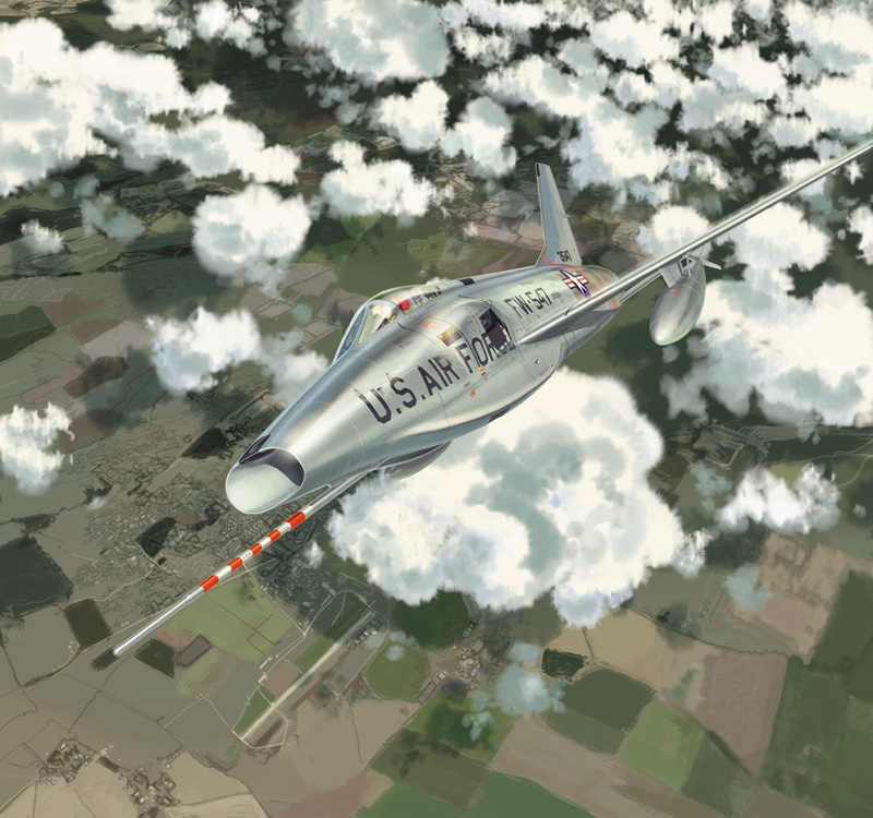 North American RF-100A Slick Chick North American RF-100A Slick Chick